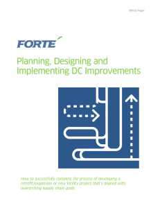 Planning, Designing and Implementing DC Improvements