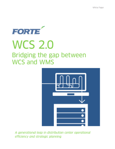WCS 2.0 Bridging the gap between WCS and WMS