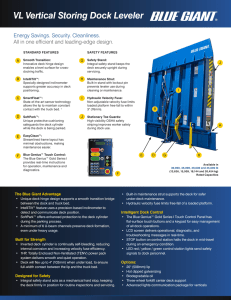 VL Vertical Storing Dock Leveler A G