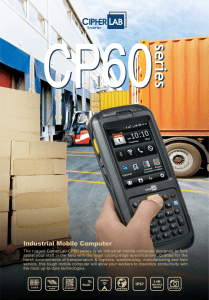 P60 C series Industrial Mobile Computer
