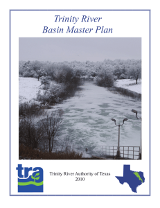 Trinity River Basin Master Plan Trinity River Authority of Texas 2010