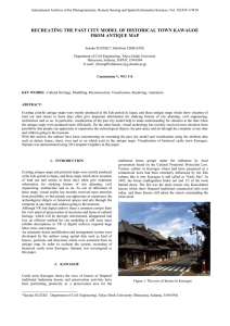 International Archives of the Photogrammetry, Remote Sensing and Spatial Information...