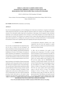 URBAN LAND-USE CLASSIFICATION USING INTEGRATED AIRBORNE LASER SCANNING DATA AND