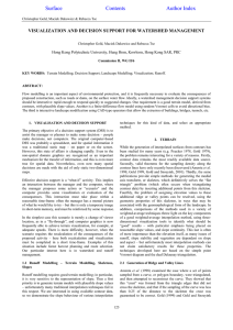 Surface          ... VISUALIZATION AND DECISION SUPPORT FOR WATERSHED MANAGEMENT