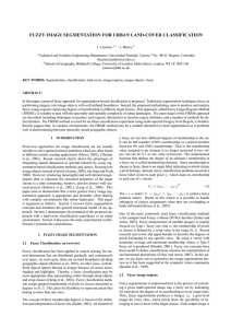 FUZZY IMAGE SEGMENTATION FOR URBAN LAND-COVER CLASSIFICATION