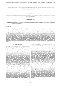 A MULTI-LEVEL SPAN ANALYSIS FOR IMPROVING 3D POWER-LINE RECONSTRUCTION PERFORMANCE