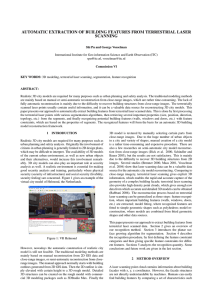 AUTOMATIC EXTRACTION OF BUILDING FEATURES FROM TERRESTRIAL LASER SCANNING