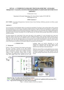 OPTAG - A COMBINED PANORAMIC PHOTOGRAMMETRIC AND RADIO