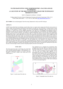 WATER HARVESTING USING MORPHOMETRIC ANALYSIS AND GIS TECHNIQUES: