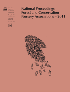 National Proceedings: Forest and Conservation Nursery Associations – 2011 United States