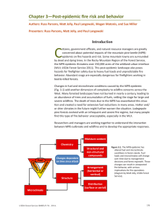 Chapter 3—Post-epidemic fire risk and behavior