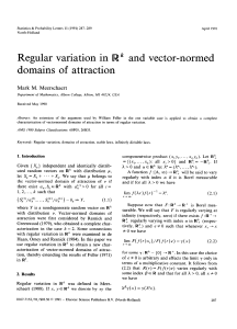 Regular  variation  in  Iw k and vector-normed