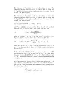 The statement of Proposition 1.2.13 on p.11 contains an error.... correct statement is that (a) ⇔ (b) ⇔ (c) and...