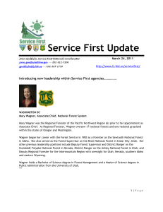  Service First Update    