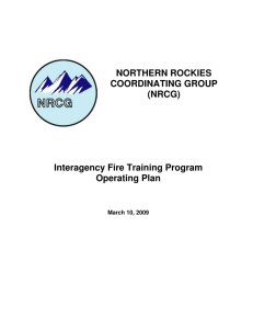 NORTHERN ROCKIES COORDINATING GROUP (NRCG)