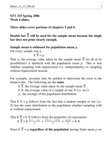 STT 315 Spring 2006 Week 6 slides. èèè
