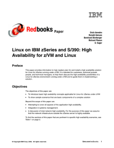 Red books Linux on IBM zSeries and S/390: High