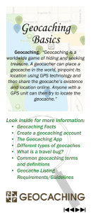 Geocaching Basics