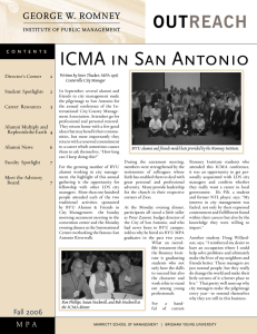 ICMA in San Antonio Student Spotlights    2