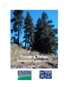 Forage &amp; Range Research Laboratory Logan, UT