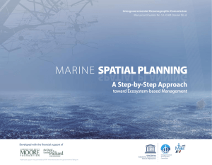 SPATIAL PLANNING MARINE  A Step-by-Step Approach