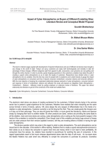 Impact of Cyber Atmospherics on Buyers of Different E-retailing Sites: