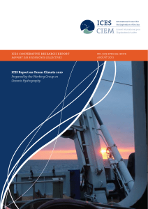 ices cooperative research report ICES Report on Ocean Climate 2010