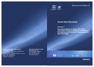 Ocean Data Standards  Manuals and Guides 54