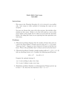 Math 5040-1 final exam Fall 2008 Instructions: