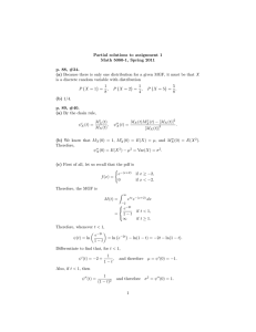 Partial solutions to assignment 1 Math 5080-1, Spring 2011 p. 88, #34.