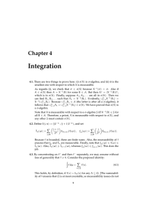 Integration Chapter 4