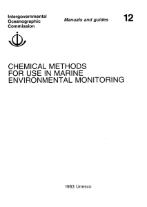 12 CHEMICAL METHODS USE IN MARINE