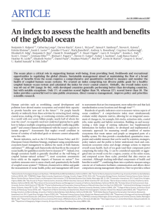 ARTICLE An index to assess the health and benefits