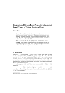 Properties of Strong Local Nondeterminism and Yimin Xiao