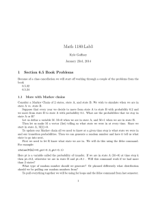 Math 1180:Lab3 1 Section 6.5 Book Problems Kyle Gaffney