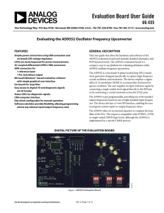 Evaluation Board User Guide UG-035