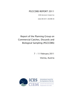 PGCCDBS REPORT 2011 Report of the Planning Group on