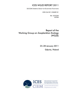 ICES WGZE REPORT 2011