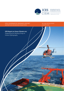ices cooperative research report ICES Report on Ocean Climate 2011