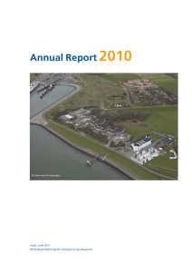 Annual Report 2 0 1 0 Texel, June  2011
