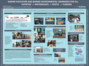MARINE EDUCATION AND MARINE ENVIRONMENTAL AWARENESS FOR ALL.  EXPERTISE ?