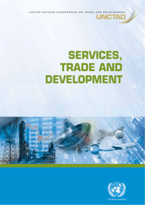 SERVICES, TRADE AND DEVELOPMENT