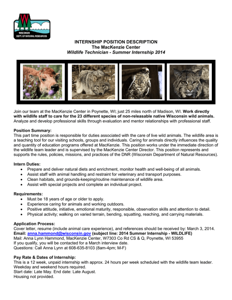 internship-position-description-the-mackenzie-center-wildlife