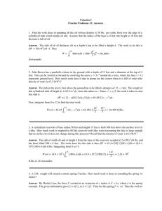 Calculus I Practice Problems 13: Answers