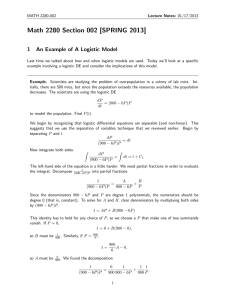 Math 2280 Section 002 [SPRING 2013] 1