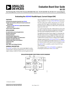 Evaluation Board User Guide UG-333