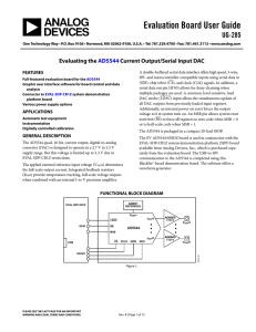 Evaluation Board User Guide UG-285