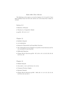 Math 1100-4 Test 3 Review