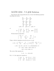 MATH 2250—7-3 #36 Solution