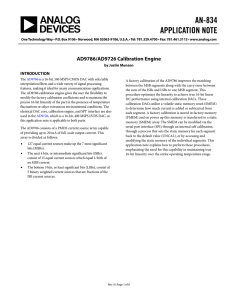 AN-834 APPLICATION NOTE